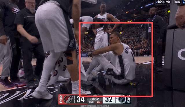 文班亚马脑震荡伤退 马刺季后赛前景蒙上阴影